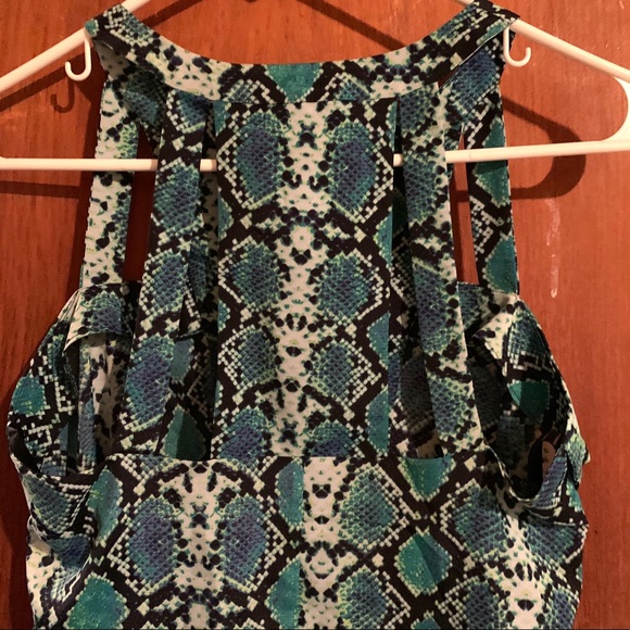 NWT BCBGMAXAZRIA cutout tank top sz XXS - Picture 5 of 7